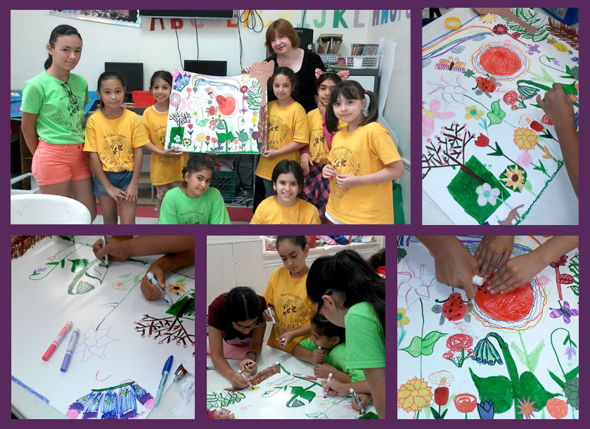 Peacock Day at the Magen David Day Camp